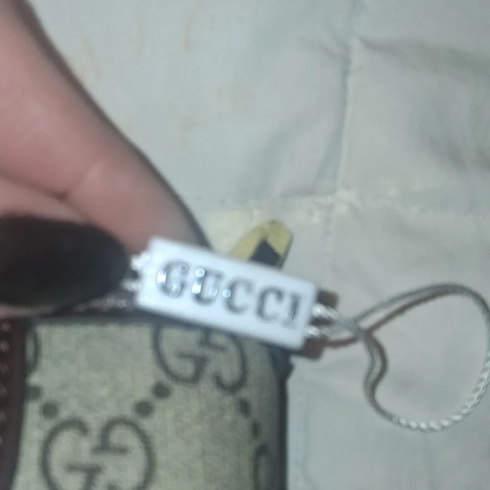 Gucci Beige and Brown Monogram Satchel